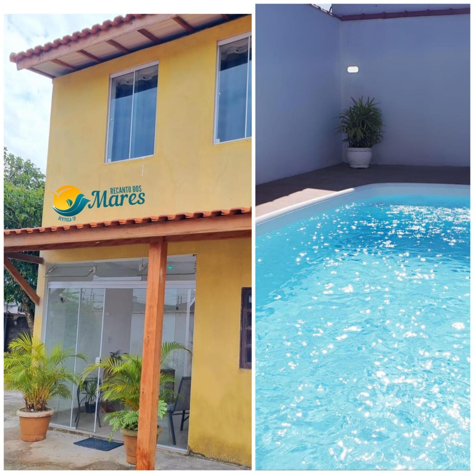 Pousada Recanto Dos Mares-Chales E Suites-Proximo Do Sesc Bertioga-Sp Exterior foto